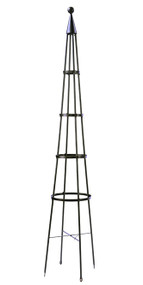  Achla Garden Obelisk, Gray, 84.5" (ACD-OBL-02)