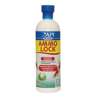 Instantly detoxifies ammonia in fish ponds

API Pond Ammo Lock detoxifies poisonous ammonia, which is continually produced in your pond by waste, to a safe form for fish. This product eliminates ammonia stress, and promotes healthy gills and a safe pond environment for your pond fish. 

API Pond Ammo Lock Dosage
Add 1/4 cup of ammo lock per 250 gallons of pond water
One dose of ammo lock will neutralize 7.0ppm of chlorine, 3.0ppm of chloramines, and detoxify 3.0ppm of ammonia.