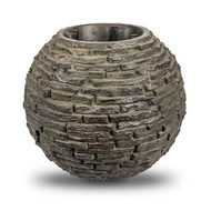 Aquascape Extra Small Stacked Slate Sphere 18 Inch Fountain 78358