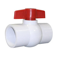 Ball Valve 2" FPT x FPT PVC, Threaded