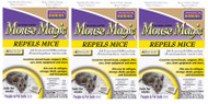 Bonide No Escape Mouse Magic Repellent, Pet Safe, 3 x 4 Scent packs