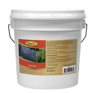 EasyPro Pond Salt, 10 lbs. pail
Salt is essential for fish health. Koi and goldfish need salt to control their electrolyte balance. Salt also promotes the natural slime coating of fish, which protects against fungus and disease as well as reduce stress.
99% pure - made from evaporated seawater
Reduces fish stress and improves disease recovery
Enhances the natural slime coating on fish
Directions for use: Use 1 - 2 lbs per 100 gallons, 3 lbs per 100 gallons when treating for disease. Best if mixed with pond water in slurry and spread around perimeter of pond