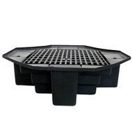 EasyPro Eco-Series Lightweight Basin With Bench Grating FBL48