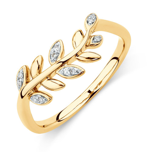 Olive Leaf Ring