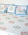 Edens Garden- Pure Cotton Hand block Printed Bedsheet (100% premium cotton, 300 TC, Super soft fabric)