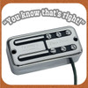 Paul Yandell Duo-Tron Bridge Pickup Universal Mount Chrome