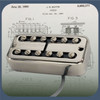 Ray Butts Ful-Fidelity Neck Guitar Pickup No Ears Mount Nickel with PAF cover