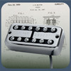 Ray Butts Ful-Fidelity Neck Guitar Pickup No Ears Mount Chrome with USP cover