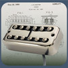 Ray Butts Ful-Fidelity Neck Guitar Pickup No Ears Mount Nickel with Blank cover