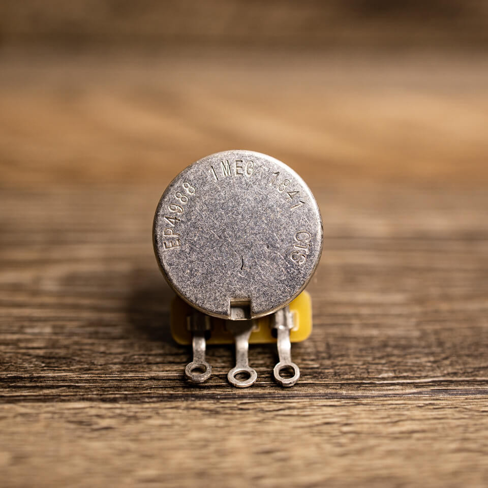 CTS 1Meg Audio Taper Pot-TV Jones