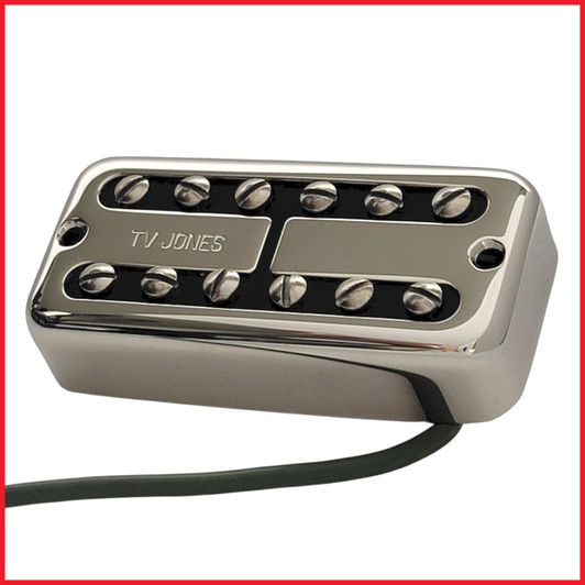 PowerTron Neck Guitar Pickup Universal Mount Nickel