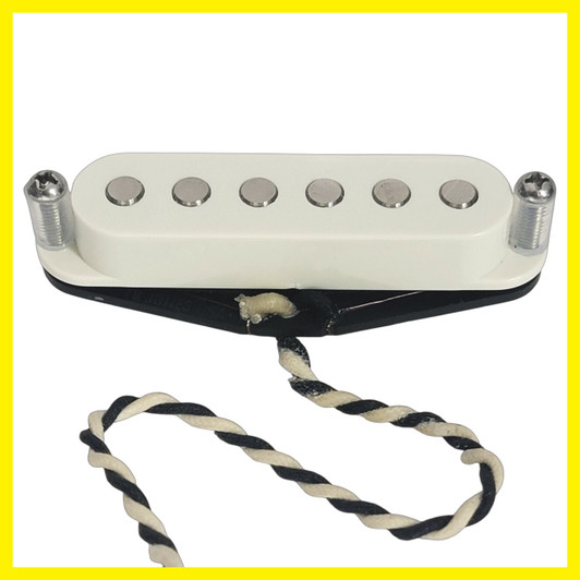Starwood Strat Bridge Guitar Pickup Parchment