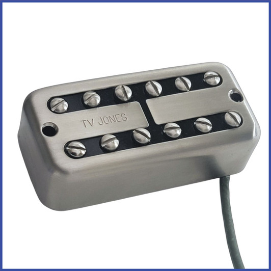 TV Classic Bridge Brushed Nickel Universal Mount