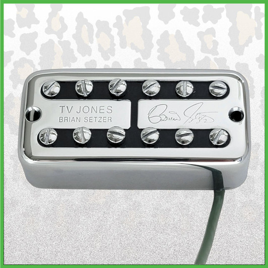 Brian Setzer Signature Bridge Pickup Universal Mount Chrome