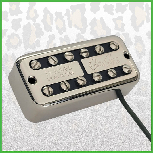 Brian Setzer Signature Bridge Pickup Universal Mount Nickel