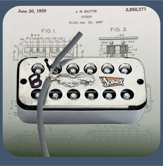 Ray Butts Ful-Fidelity Pickup Bridge - No Ears Mount