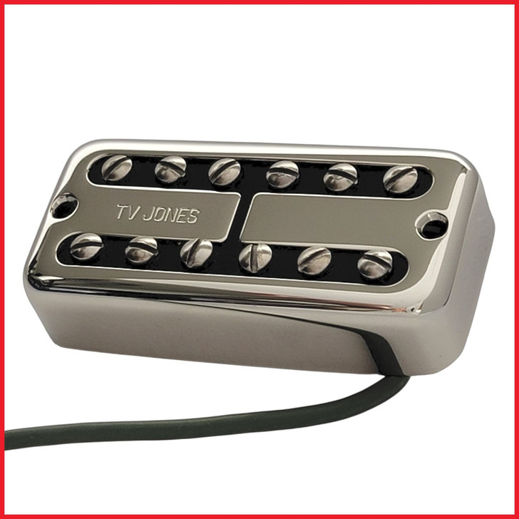 PowerTron Neck Guitar Pickup Universal Mount Nickel