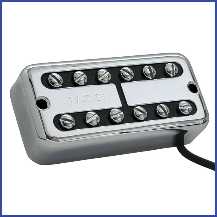 TV Classic Neck Guitar Pickup Universal Mount Chrome