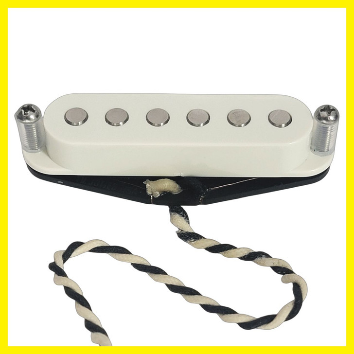 Starwood Strat Bridge Guitar Pickup Parchment