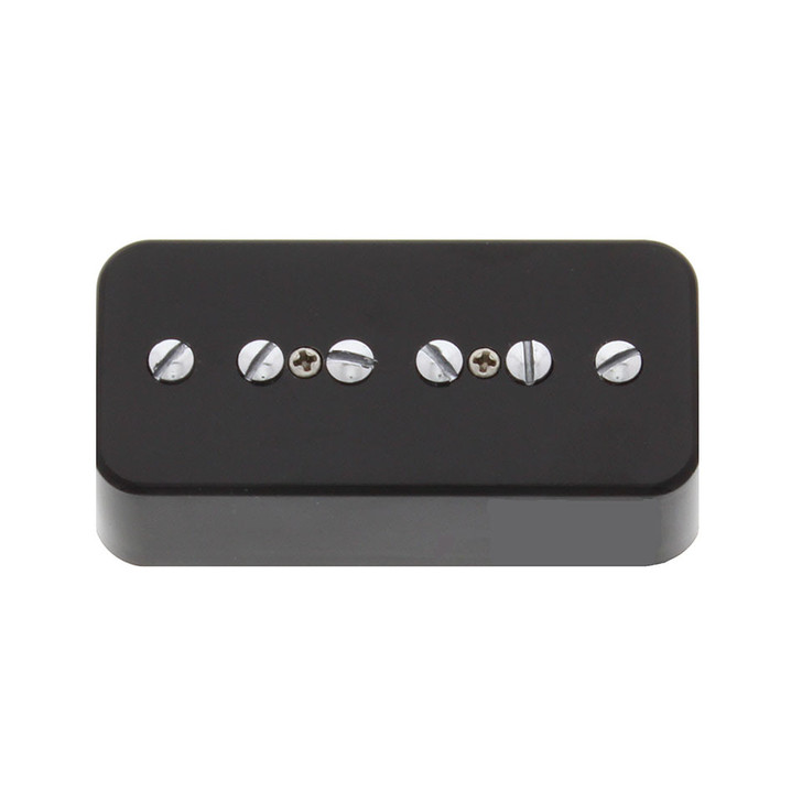 T-90 Bridge Guitar Pickup Chrome with Black Cover