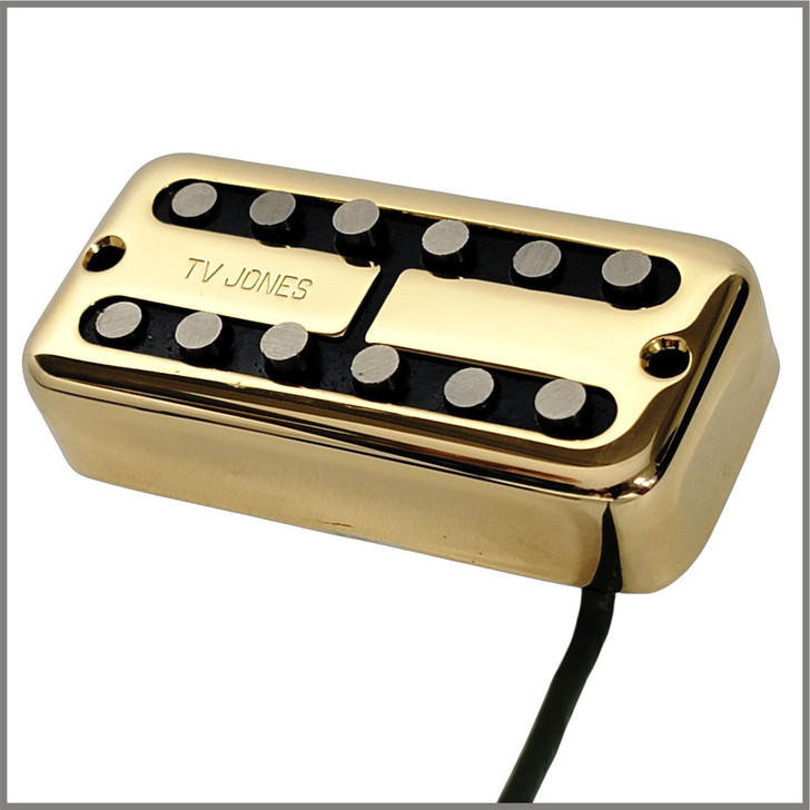 MagnaTron Neck Guitar Pickup Universal Mount Gold