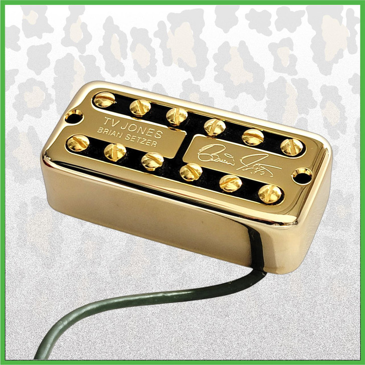 Brian Setzer Signature Bridge Pickup Universal Mount Gold