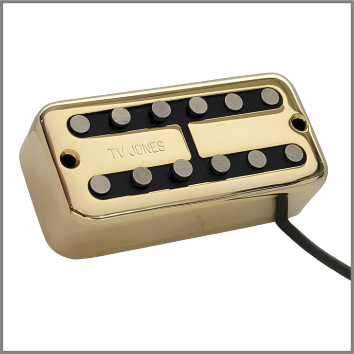 MagnaTron Bridge Guitar Pickup Universal Mount Gold
