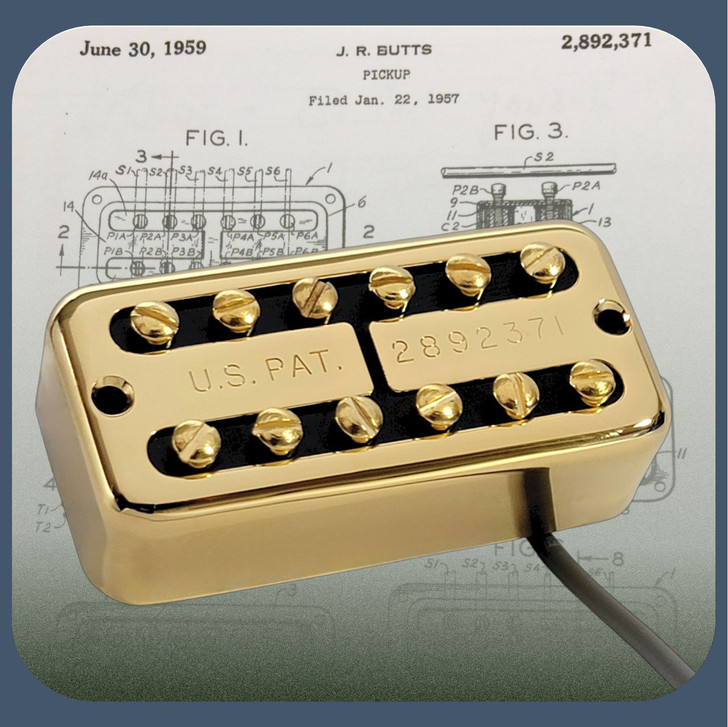 Ray Butts Ful-Fidelity Pickup Bridge - No Ears Mount