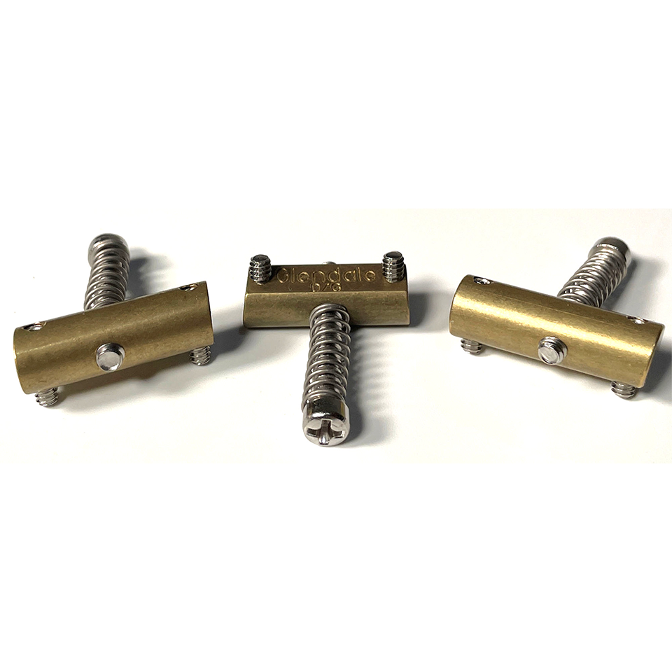 Glendale Brass Intone Saddles