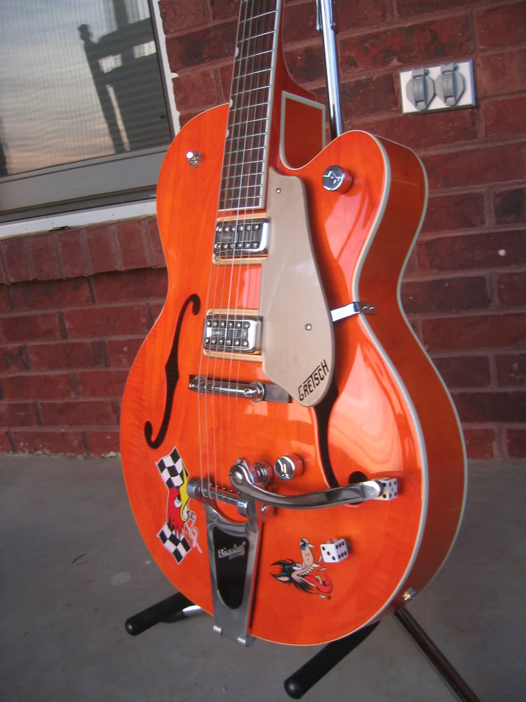 Gretsch 5120 Modification - TV Jones