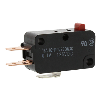 Universal Microwave Door Switch 3/16" Terminal Universal Microwave Door Switch 3/16" Terminal