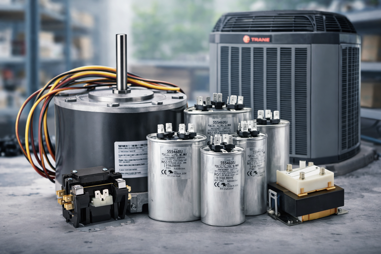 HVAC parts - tap to call