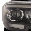 16-23 Toyota Tacoma MK II PRO-Series Halogen Projector Headlights Black