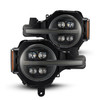 21-25 Ford Bronco /22-25 Ford Bronco Raptor NOVA-Series LED Projector Headlights Alpha-black
