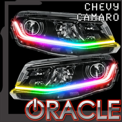 2016-2018 CHEVROLET CAMARO ORACLE COLORSHIFT SURFACE MOUNT DRL MODULES 2016-2018 CHEVROLET CAMARO ORACLE COLORSHIFT SURFACE MOUNT DRL MODULES