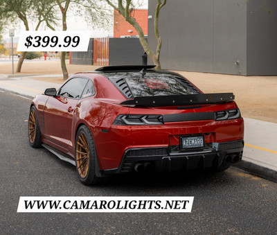 14-15 Chevrolet Camaro 5th Gen Facelift Vland LED Tail Lights With Sequential Turn Signal 14-15 Chevrolet Camaro 5th Gen Facelift Vland LED Tail Lights With Sequential Turn Signal