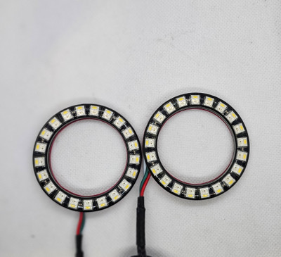 RGBW 60 MM Fog halos RGBW 60 MM Fog halos