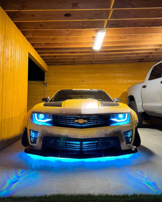 2010-2013/ 2014-2015ZL1 Chevrolet Camaro SpecD LED Bar Projector RGBW Headlights 2010-2013/ 2014-2015ZL1 Chevrolet Camaro SpecD LED Bar Projector RGBW Headlights