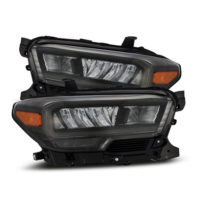16-23 Toyota Tacoma LUXX-Series LED Crystal Headlights Alpha-Black 16-23 Toyota Tacoma LUXX-Series LED Crystal Headlights Alpha-Black