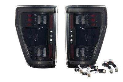XB LED Tail Lights: Ford F-150 (21-23 / Smoked Lens / Set) XB LED Tail Lights: Ford F-150 (21-23 / Smoked Lens / Set)