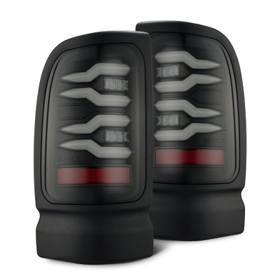 94-01 Dodge Ram 1500/94-02 Ram 2500/3500 LUXX-Series LED Tail Lights Black 94-01 Dodge Ram 1500/94-02 Ram 2500/3500 LUXX-Series LED Tail Lights Black