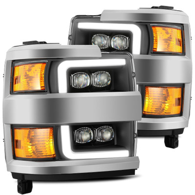 15-19 Chevrolet Silverado 2500HD/3500HD MK II NOVA-Series LED Projector Headlights Black 15-19 Chevrolet Silverado 2500HD/3500HD MK II NOVA-Series LED Projector Headlights Black