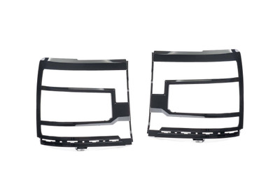 XB Headlight Grille Trim Bezels: LF542  (Pair / Unfinished)