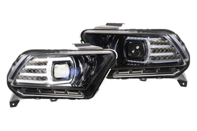XB LED Headlights: Ford Mustang (10-12) (Pair)