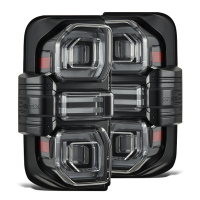 21-25 Ford Bronco NOVA-Series Prismatic LED Tail Lights Black 21-25 Ford Bronco NOVA-Series Prismatic LED Tail Lights Black
