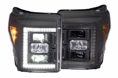 XB Hybrid LED Headlights: Ford Super Duty (11-16) (Pair / ASM) XB Hybrid LED Headlights: Ford Super Duty (11-16) (Pair / ASM)