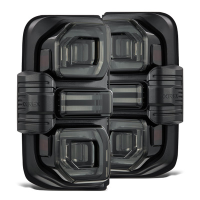 21-25 Ford Bronco NOVA-Series Prismatic LED Tail Lights Alpha-Black 21-25 Ford Bronco NOVA-Series Prismatic LED Tail Lights Alpha-Black