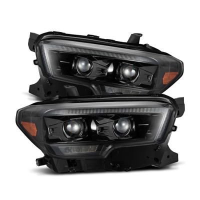 16-23 Toyota Tacoma MK II LUXX-Series LED Projector Headlights Alpha-Black 16-23 Toyota Tacoma MK II LUXX-Series LED Projector Headlights Alpha-Black