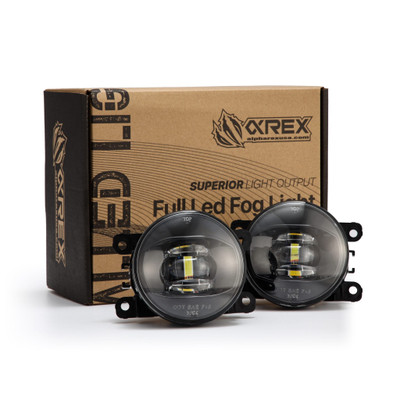 Universal Acura/Ford/Honda/Jaguar/Lincoln/Mitsubishi/Nissan/Subaru DoubleTap Dual Color LED Projector Fog Lights Universal Acura/Ford/Honda/Jaguar/Lincoln/Mitsubishi/Nissan/Subaru DoubleTap Dual Color LED Projector Fog Lights