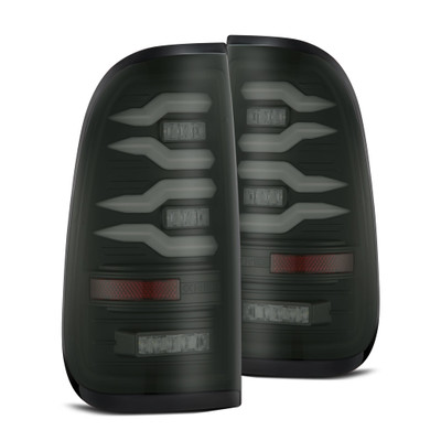 99-16 Ford Super Duty / 97-03 F150 LUXX-Series LED Tail Lights Black 99-16 Ford Super Duty / 97-03 F150 LUXX-Series LED Tail Lights Black